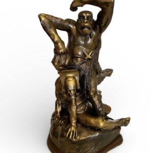 Gorilla Defeating a Gladiator